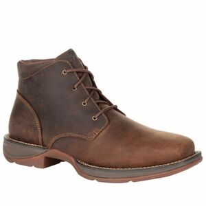 DURANGO MEN'S DIRT REBEL CHUKKA BOOTS - SQUARE TOE NWOB Size 10
